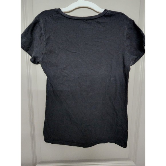 Pokémon t-shirt girls womens Size Large Vintage Black Pikachu Cotton 2001 - Picture 4 of 4